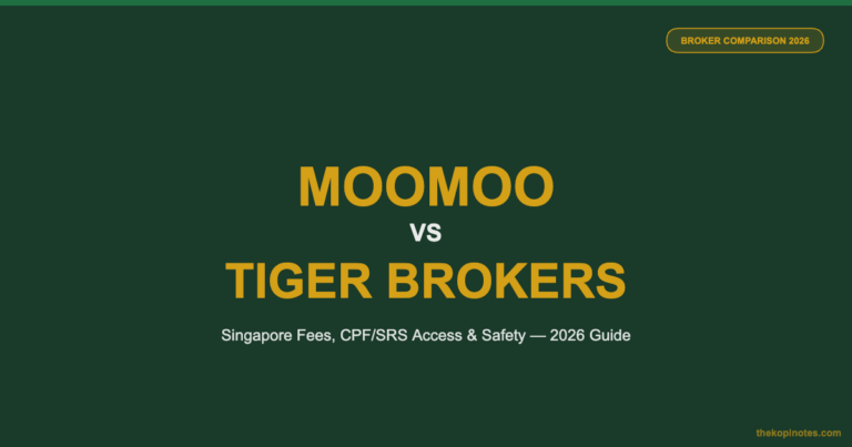 MooMoo vs Tiger Brokers Singapore 2026: Fees, CPF/SRS & Which Wins