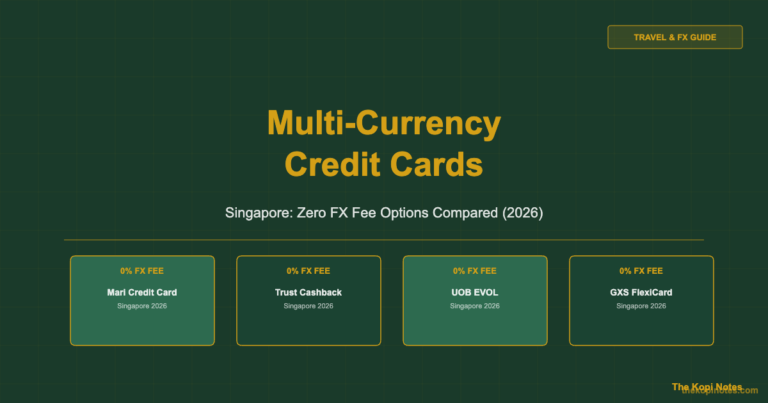 Multi-Currency Credit Card Singapore: Best Zero FX Fee Cards (2026)