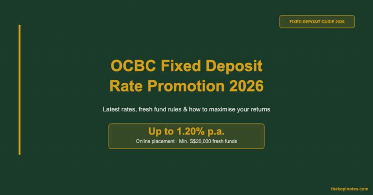 OCBC Fixed Deposit Rate Promotion 2026: Latest Rates & How to Get the Best Deal