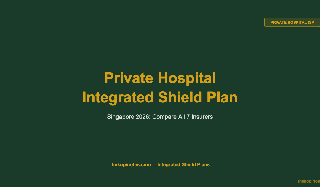 Private Hospital Integrated Shield Plan Singapore: Complete 2026 Guide — The Kopi Notes