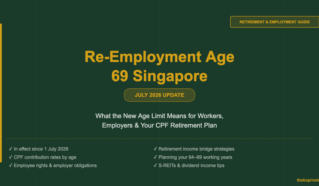 Re-Employment Age 69 Singapore (July 2026): Your Complete Guide — The Kopi Notes