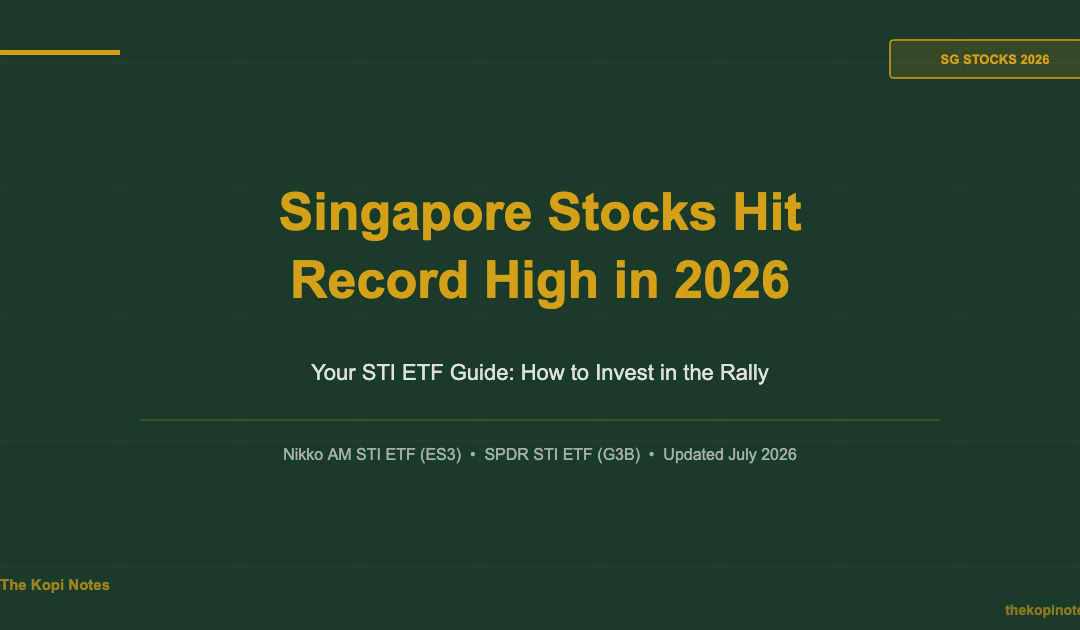 Singapore Stocks Hit Record High 2026: Your STI ETF Guide
