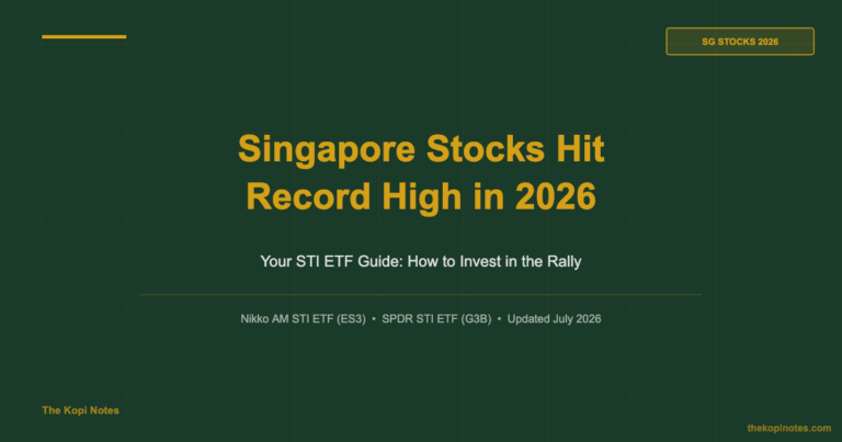 Singapore Stocks Hit Record High 2026: Your STI ETF Guide