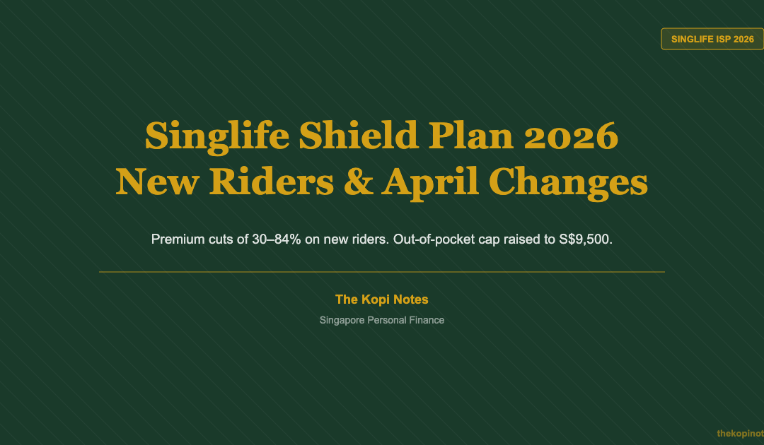 Singlife Shield Plan 2026 New Riders April Changes — The Kopi Notes
