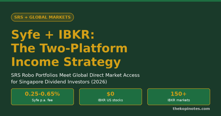 Syfe + IBKR: The Two-Platform Income Strategy for Singapore Dividend Investors (2026)