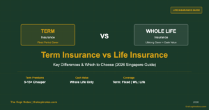 Term Insurance vs Life Insurance Singapore: Key Differences (2026)