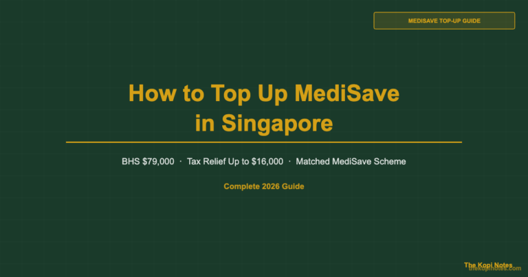 How to Top Up MediSave in Singapore: Complete 2026 Guide