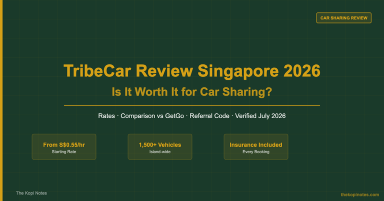 TribeCar Review Singapore 2026: Is It Worth It for Car Sharing?
