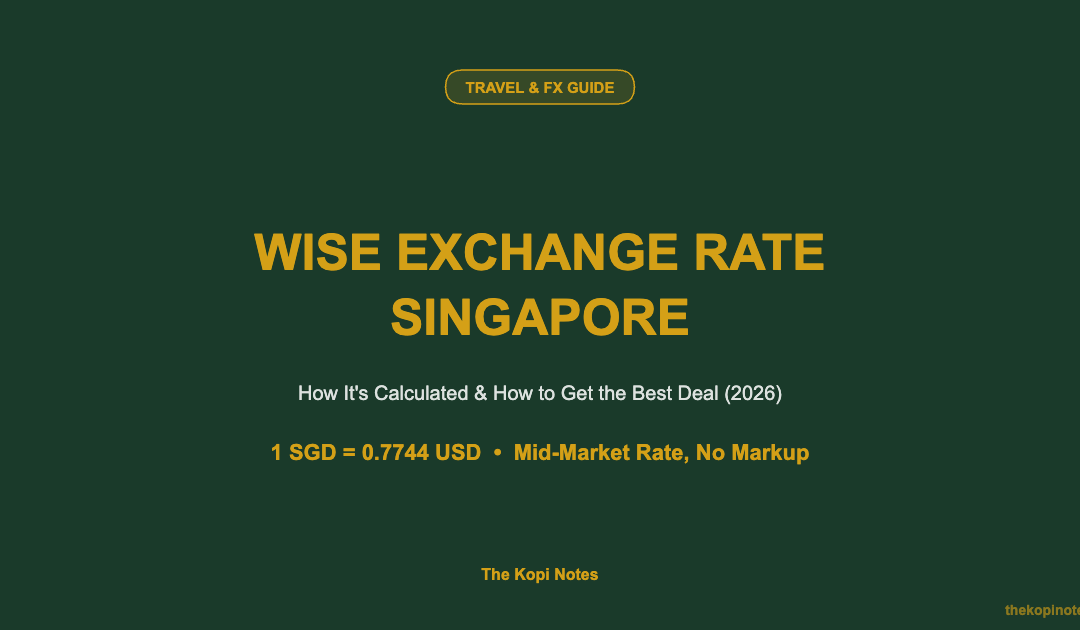 Wise Exchange Rate Singapore: How It's Calculated & How to Get the Best Deal — The Kopi Notes