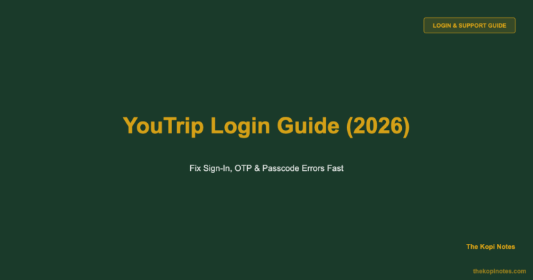 YouTrip Login Guide: How to Sign In and Fix Common Issues (2026)