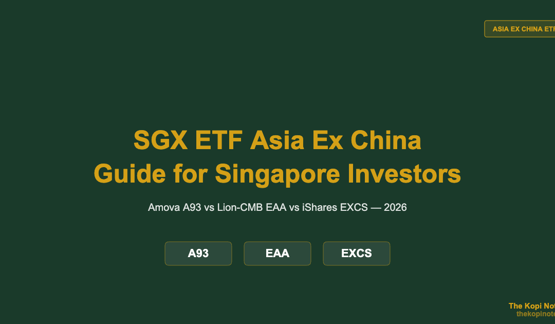 SGX ETF Asia Ex China: Complete 2026 Guide for Singapore Investors — The Kopi Notes