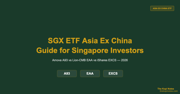 SGX ETF Asia Ex China: Complete 2026 Guide for Singapore Investors