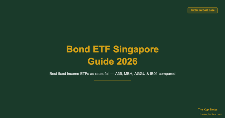 Bond ETF Singapore Guide 2026: Best Fixed Income ETFs as Rates Fall