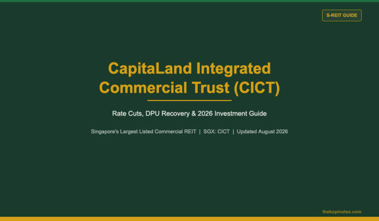 CapitaLand Integrated Commercial Trust (CICT): Rate Cuts & DPU Recovery Guide 2026