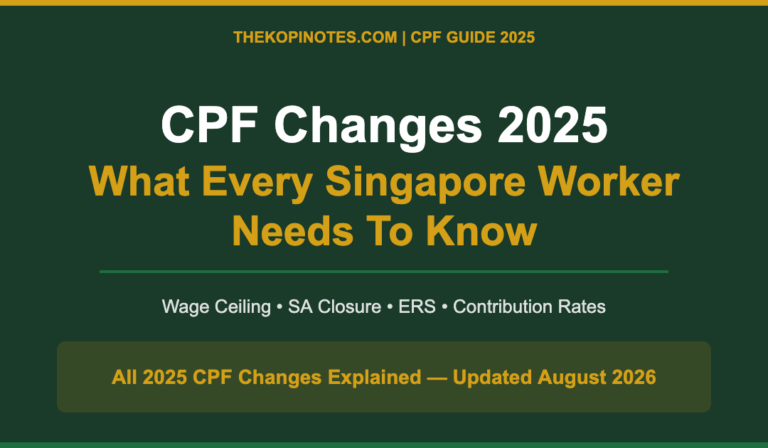 CPF Changes 2025: What Every Singapore Worker Needs To Know (2026 Update)