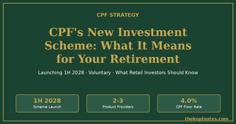 CPF New Investment Scheme 2026: What It Means for You