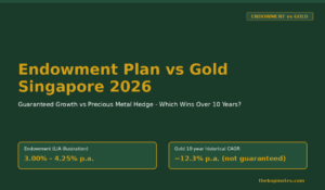 Endowment Plan vs Gold Singapore 2026: Guaranteed Growth vs Precious Metal Hedge