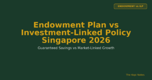 Endowment Plan vs Investment-Linked Policy (ILP) Singapore 2026: Guaranteed Savings vs Market-Linked Growth