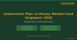 Endowment Plan vs Money Market Fund Singapore 2026: Guaranteed Returns vs Flexible Liquid Growth