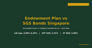 Endowment Plan vs SGS Bonds Singapore 2026: Guaranteed Growth vs Tradable Fixed-Rate Bonds