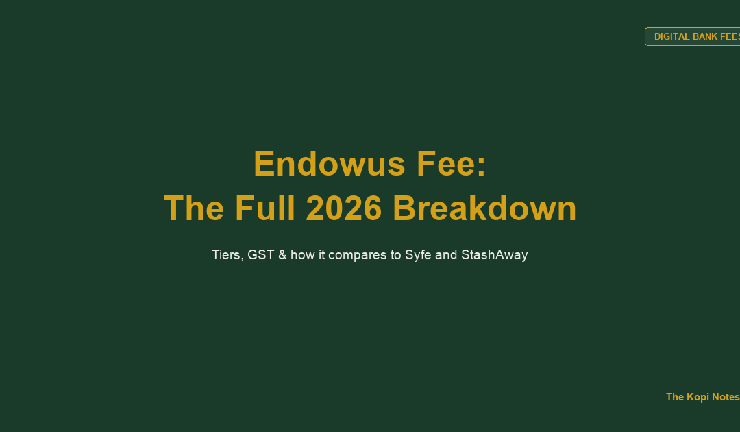 Endowus Fee Explained: The Full 2026 Breakdown — The Kopi Notes