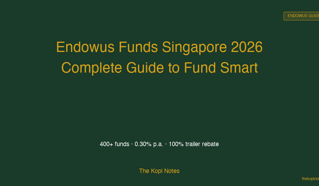 Endowus Funds Singapore 2026 Complete Guide to Fund Smart and Portfolios — The Kopi Notes