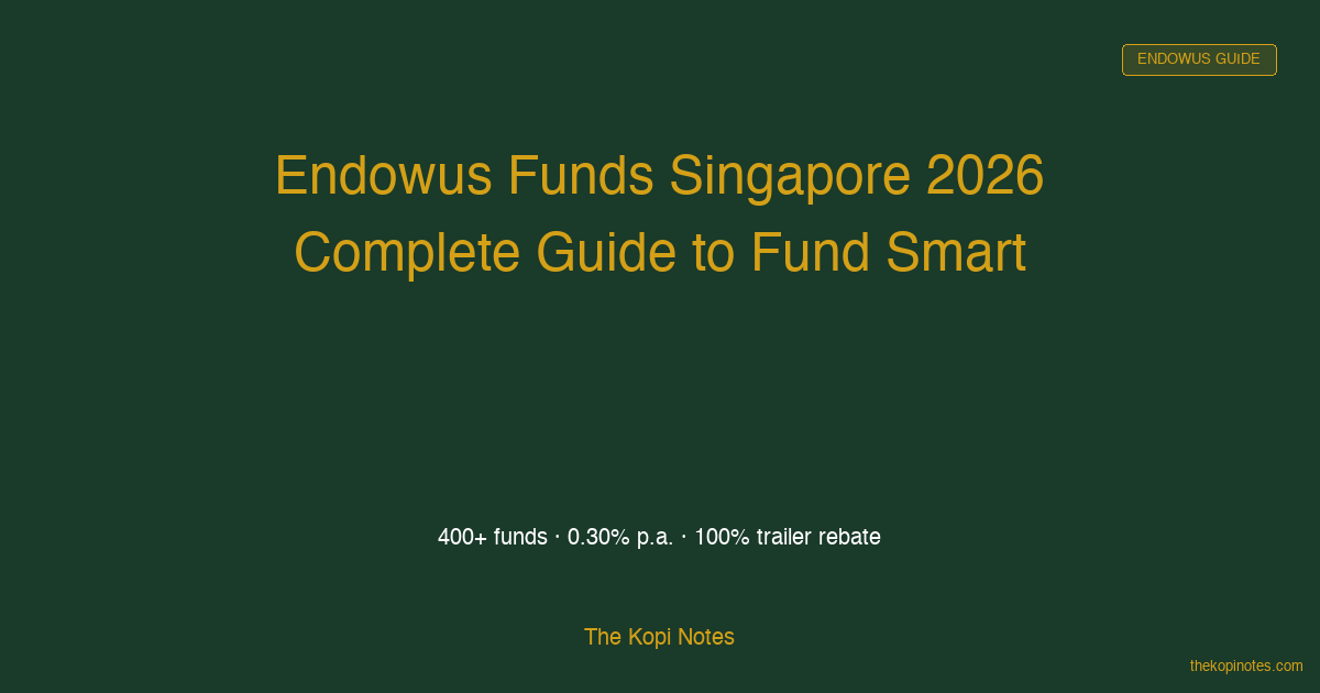 Endowus Funds Singapore 2026 Complete Guide to Fund Smart and Portfolios — The Kopi Notes