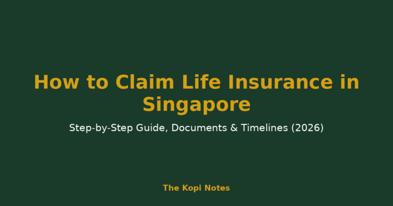 How to Claim Life Insurance in Singapore: Step-by-Step Guide (2026)