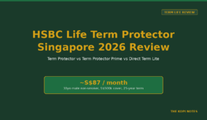 HSBC Life Term Life Insurance Singapore 2026: Term Protector Reviewed, Premiums & Alternatives