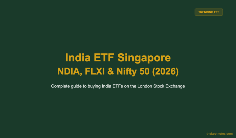 India ETF Singapore: How to Buy NDIA, FLXI & Nifty 50 ETFs (2026 Guide)