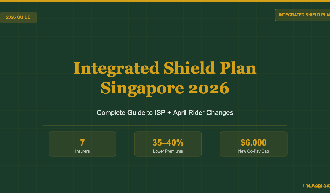Integrated Shield Plan Singapore 2026 Complete Guide After Rider Changes — The Kopi Notes