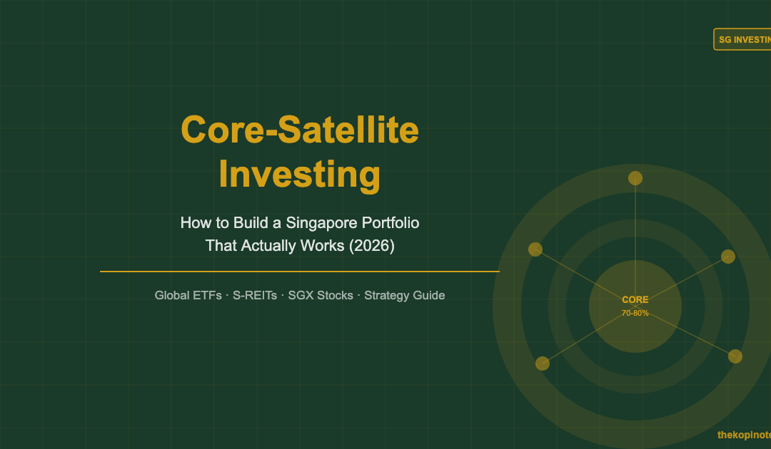 Core-Satellite Investing: How to Build a Singapore Portfolio That Actually Works (2026) — The Kopi Notes