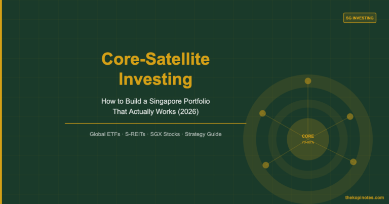 Core-Satellite Investing: How to Build a Singapore Portfolio That Actually Works (2026)
