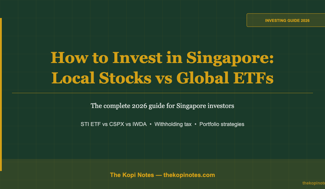 How to Invest in Singapore: Local Stocks vs Global ETFs — The 2026 Guide