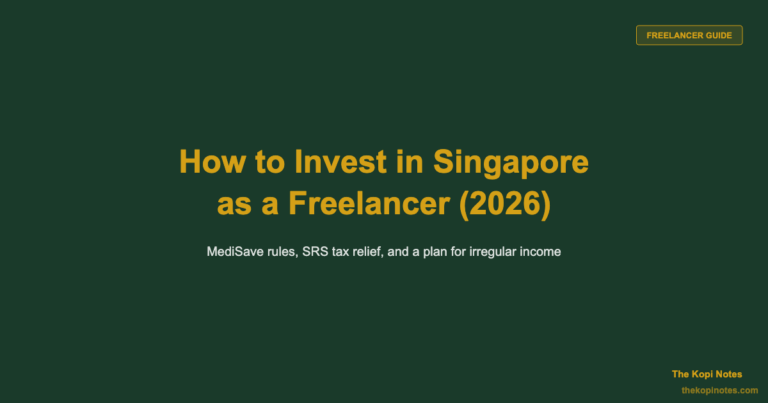 How to Invest in Singapore as a Freelancer or Self-Employed Person (2026)