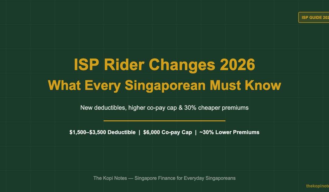 ISP Rider Changes 2026: What Every Singaporean Must Know — The Kopi Notes