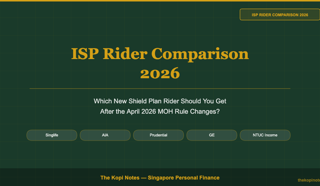 ISP Rider Comparison 2026: Which New Shield Plan Rider Should You Get After April's Changes — The Kopi Notes