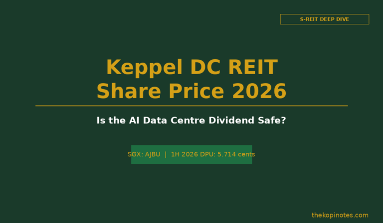 Keppel DC REIT Share Price 2026: Is the AI Data Centre Dividend Safe?