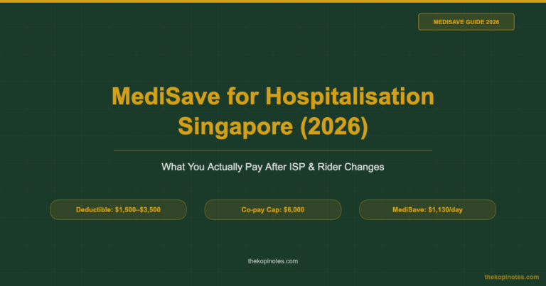 MediSave for Hospitalisation in Singapore (2026): The Complete Claim Guide
