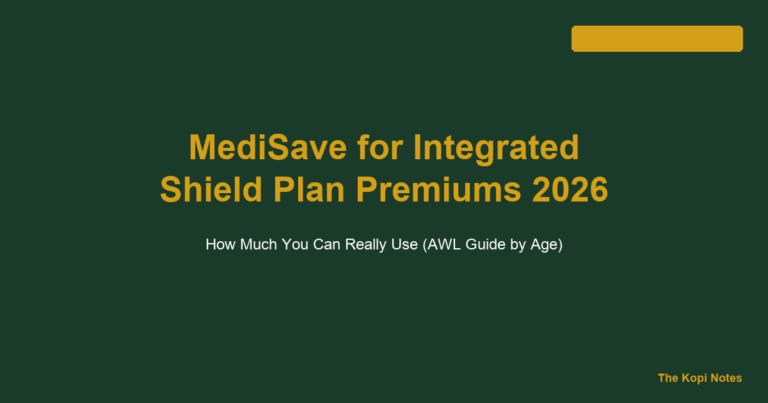 MediSave for Integrated Shield Plan Premiums 2026: How Much Can You Really Use?