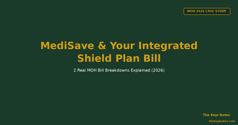 MediSave & Your Integrated Shield Plan Bill: 2 Real MOH Case Studies (2026)