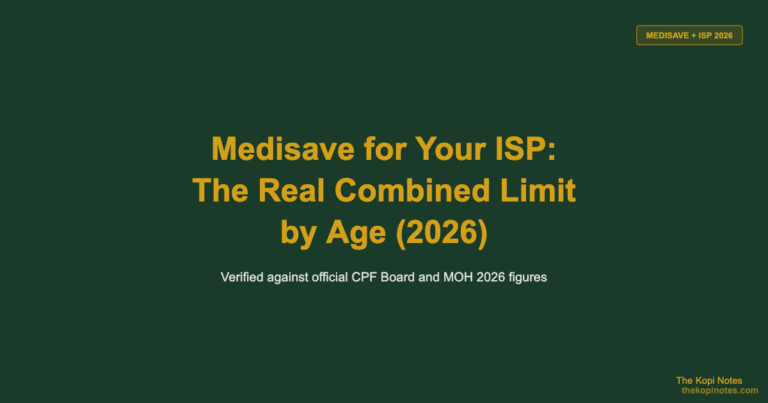 Medisave for Your Integrated Shield Plan: The Real Combined Limit by Age (2026)