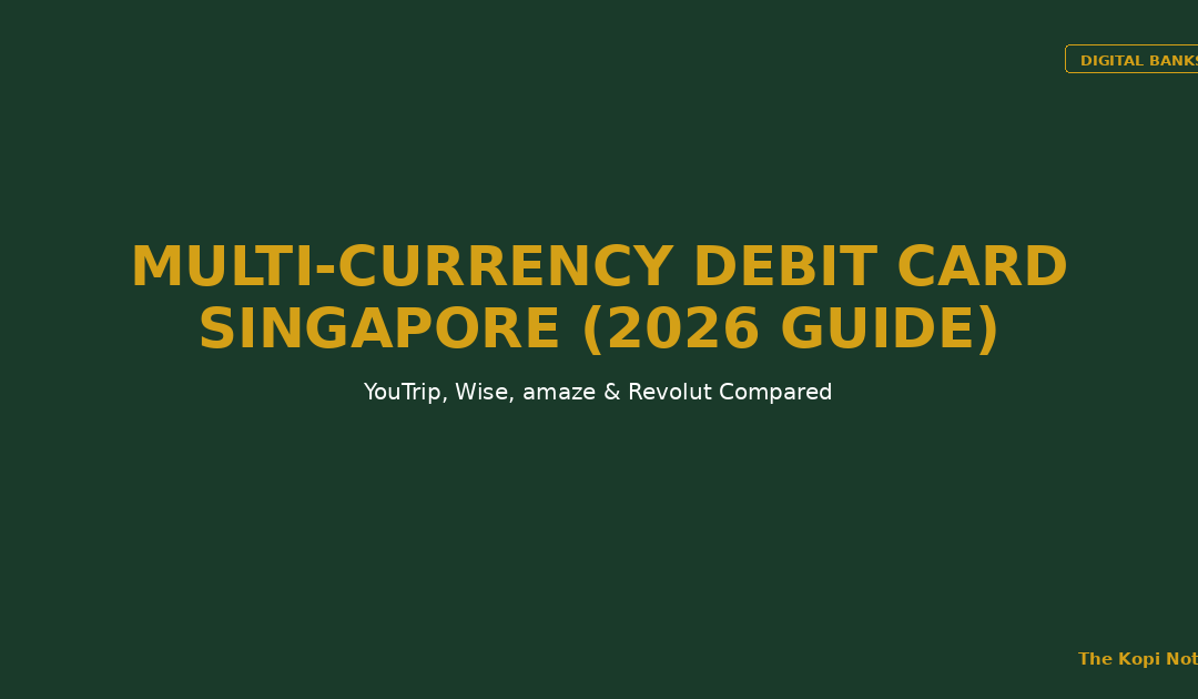 Multi-Currency Debit Card Singapore 2026 Guide — The Kopi Notes