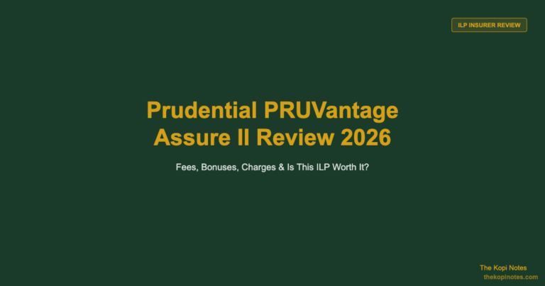 Prudential PRUVantage Assure II Review Singapore 2026: Fees, Bonuses & Is It Worth It?