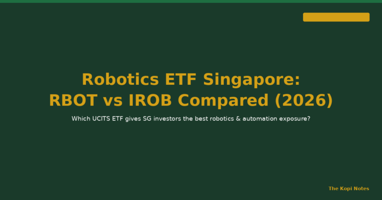 Robotics ETF Singapore: RBOT vs IROB Compared (2026)