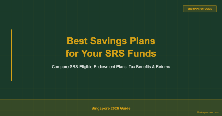Best Savings Plans for Your SRS Funds in Singapore (2026 Guide)