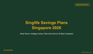 Singlife Savings Plans Singapore 2026: Every Product Compared