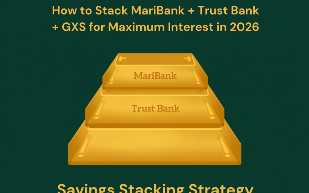 How to stack MariBank Trust Bank and GXS for maximum interest in Singapore 2026