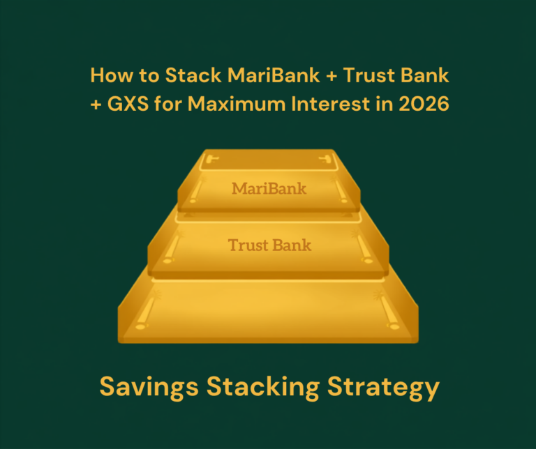 How to Stack MariBank + Trust Bank + GXS for Maximum Interest in 2026