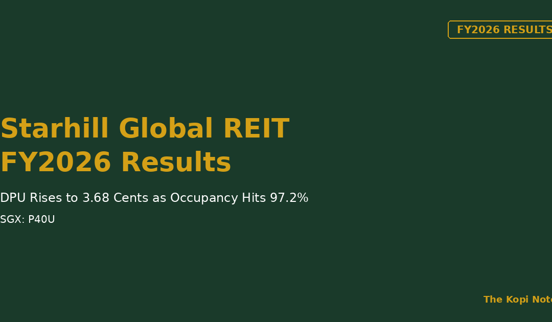 Starhill Global REIT FY2026 Results — The Kopi Notes